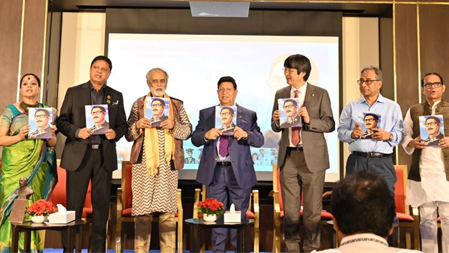 Japanese ‘Manga’ art graphics novel on Bangabandhu unveiled