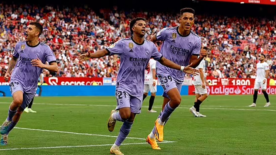 Rodrygo double gives Madrid victory at Sevilla