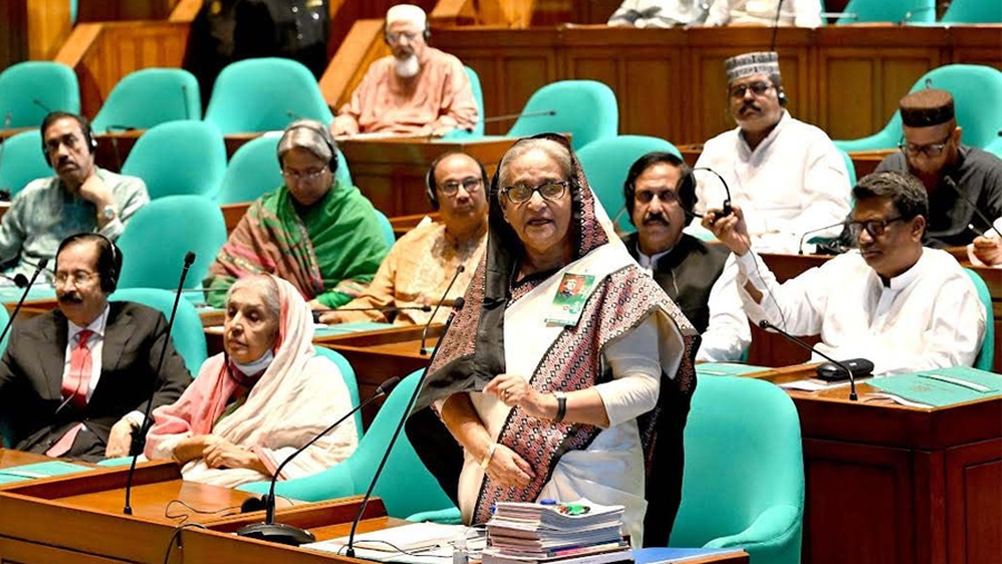 None can suppress Bangladesh, PM tells parliament