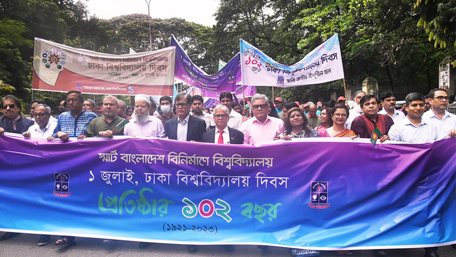 DU celebrates 103rd founding anniversary