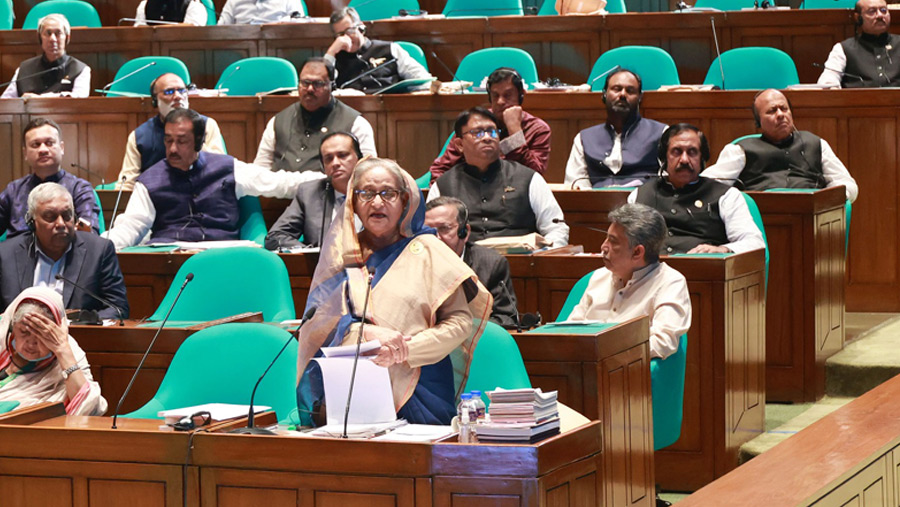 Only Awami League can hold a free & fair election in country, PM tells JS