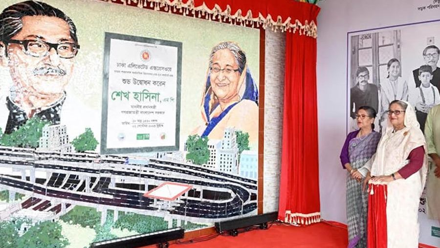 PM inaugurates Dhaka Elevated Expressway