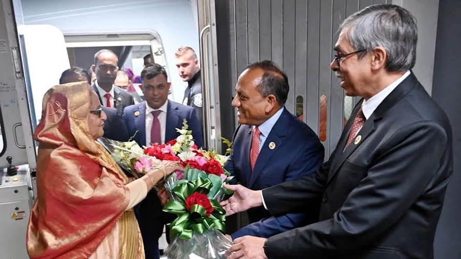 PM arrives in NY to attend 78th UNGA session