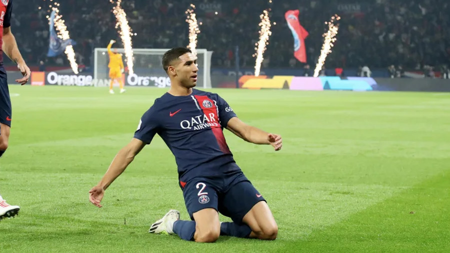 PSG hit four against Marseille