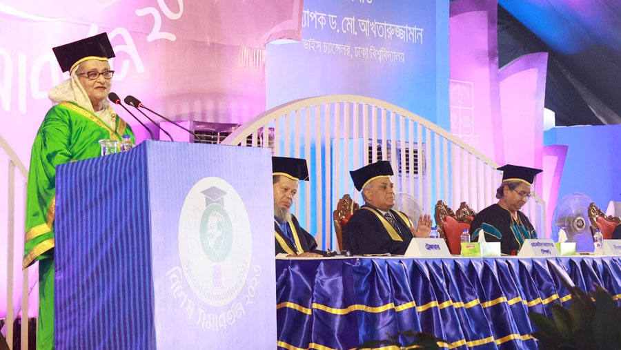 PM wants to develop the country enriched with knowledge
