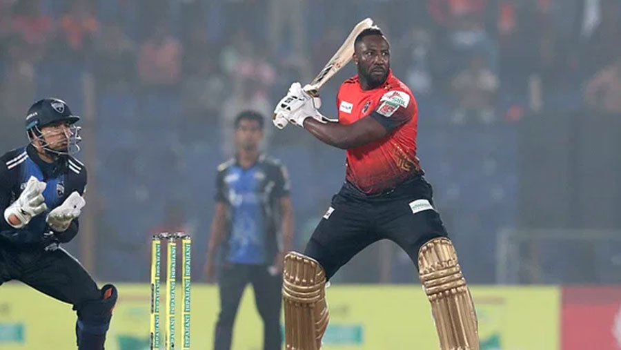 Russell stars as Comilla end Rangpur's winning streak