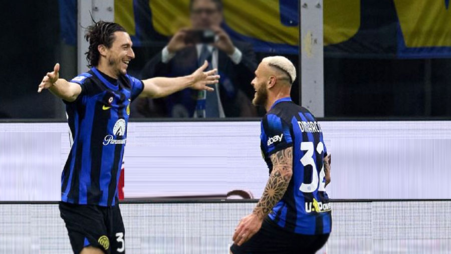 Inter extend lead at top of Serie A