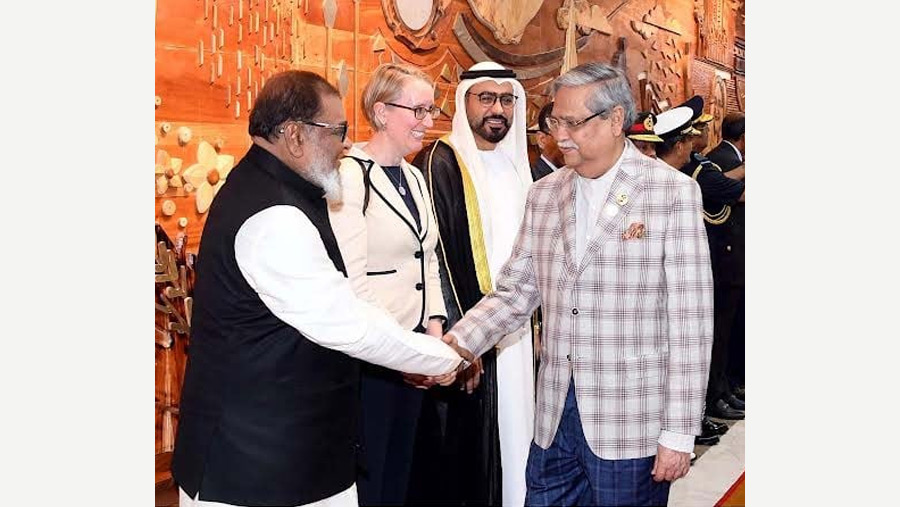 President Shahabuddin off to UAE, UK