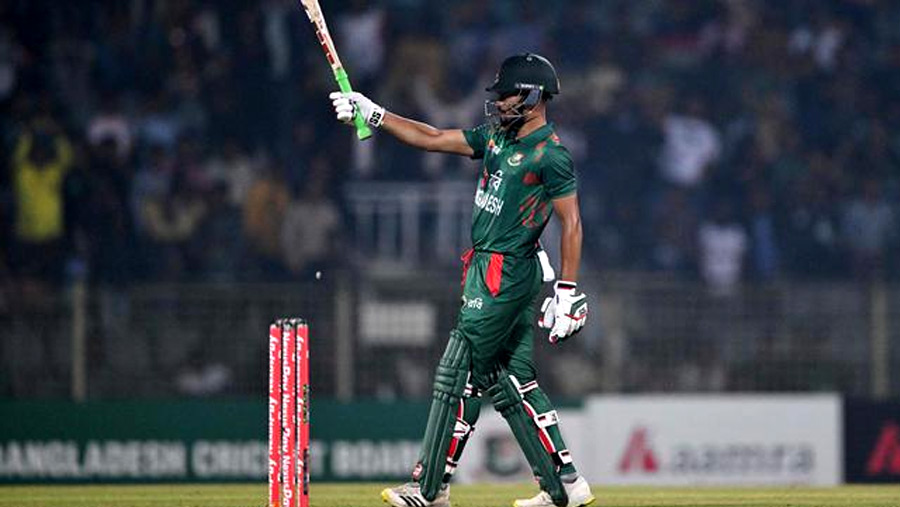 Shanto scores fifty as Tigers win to level series