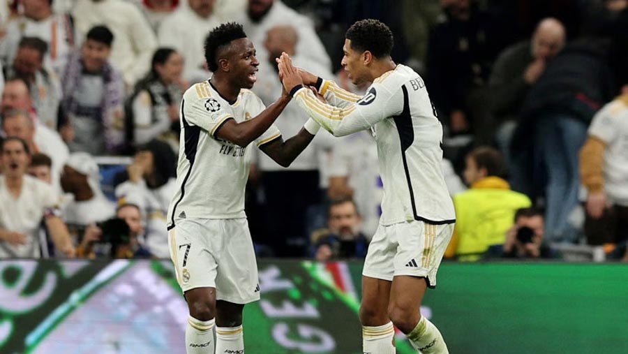 Madrid hold off Leipzig to reach quarter-finals