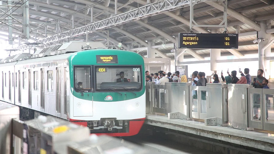 New schedule for Dhaka Metro rail announced
