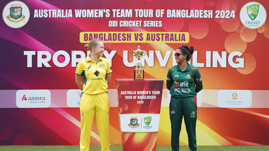 BD-Australia women's cricket series starts Thursday