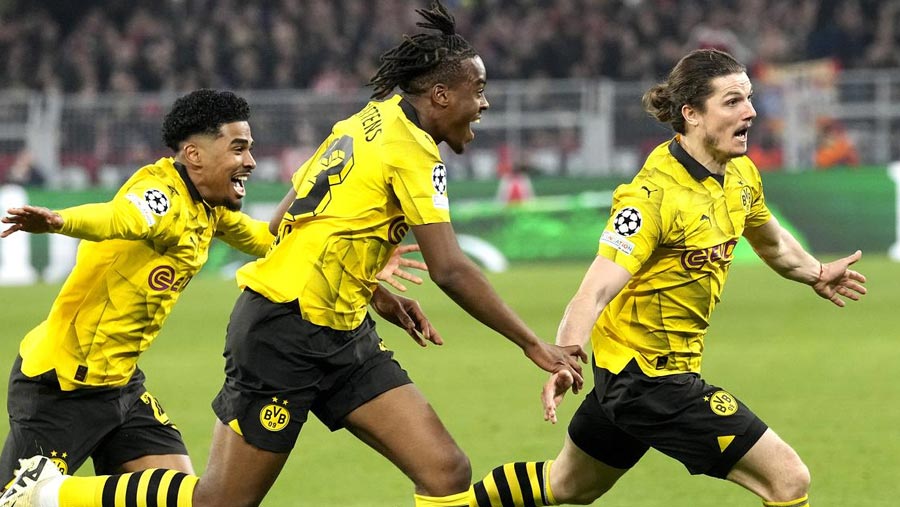 Dortmund sink Atletico to reach UCL semis