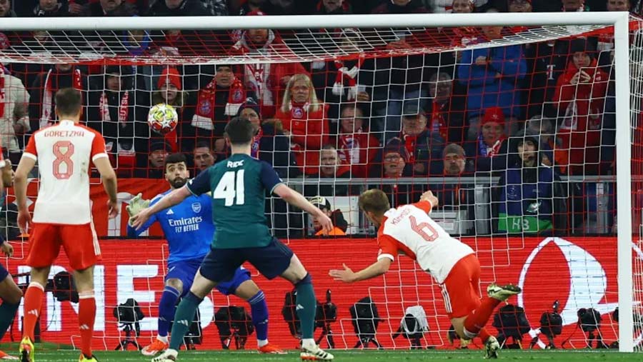 Bayern edge Arsenal to reach UCL semis