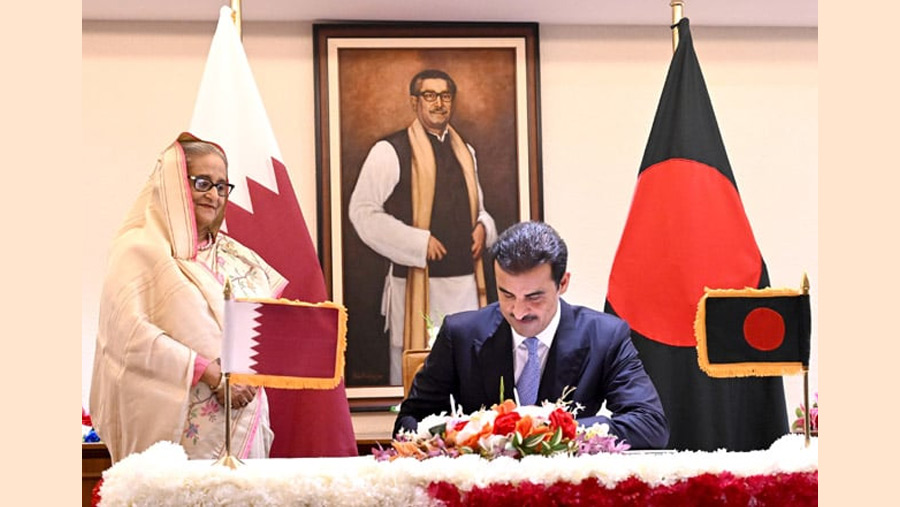 Bangladesh, Qatar sign five agreements, five MoUs