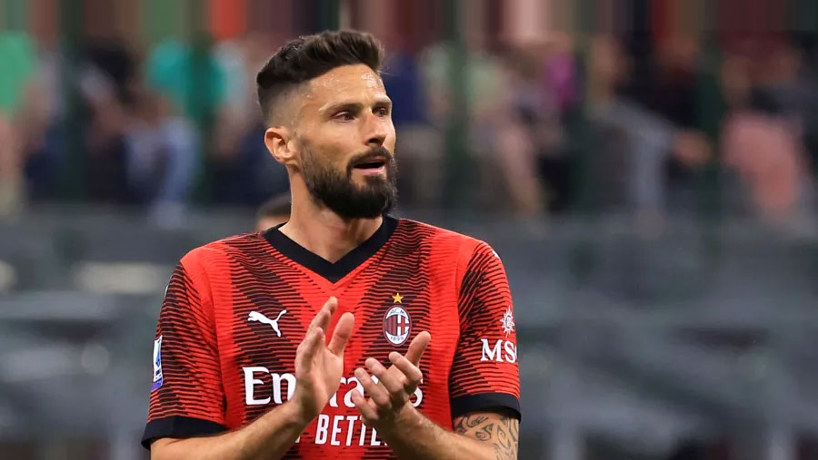 Giroud to leave Milan and move to MLS