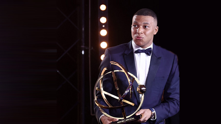 Mbappe wins award for France's Player of the Year