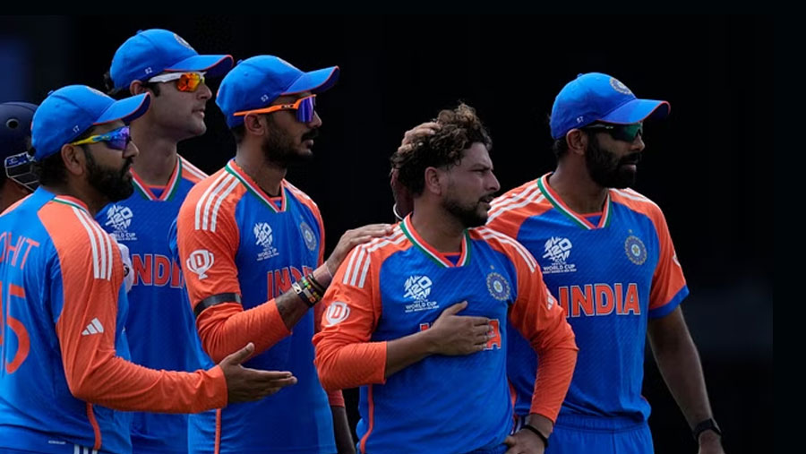 India starts Super 8s with win over Afghanistan
