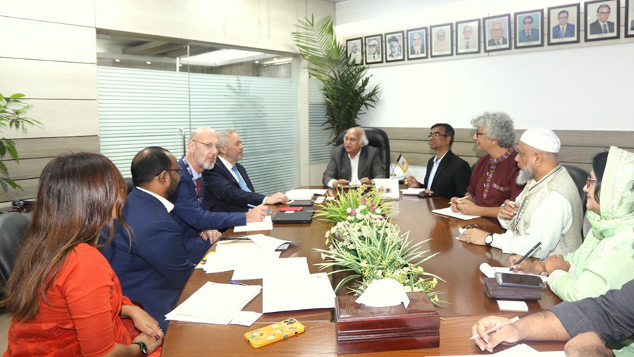 British Council delegation meets UGC Chairman