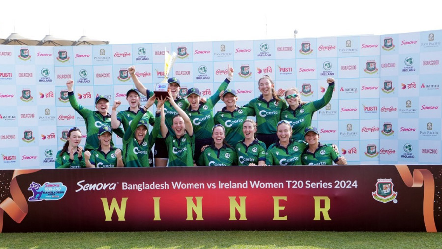 Ireland women clinch T20 series 3-0 against Tigresses