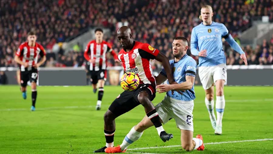 Brentford 2- 2 Manchester City