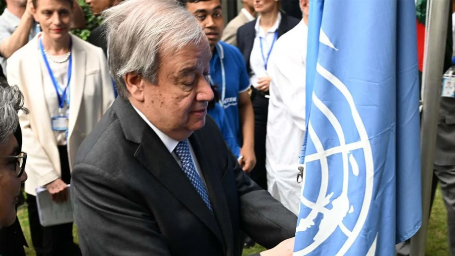 Guterres reiterates UN support to BD over Rohingya issue